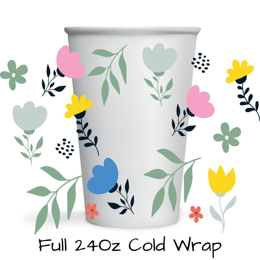 Floral Cup Wrap