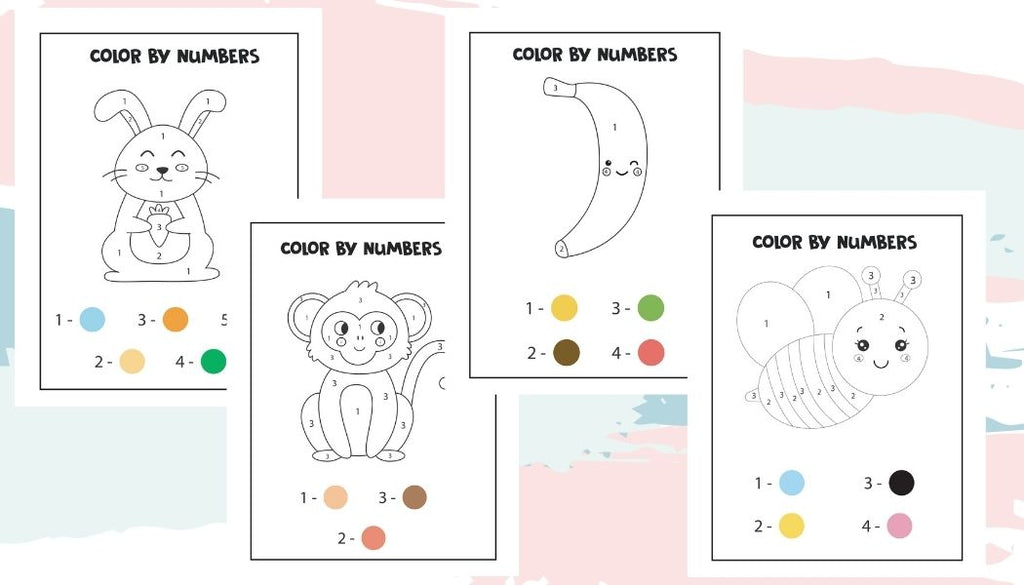Color By Numbers Digital Download